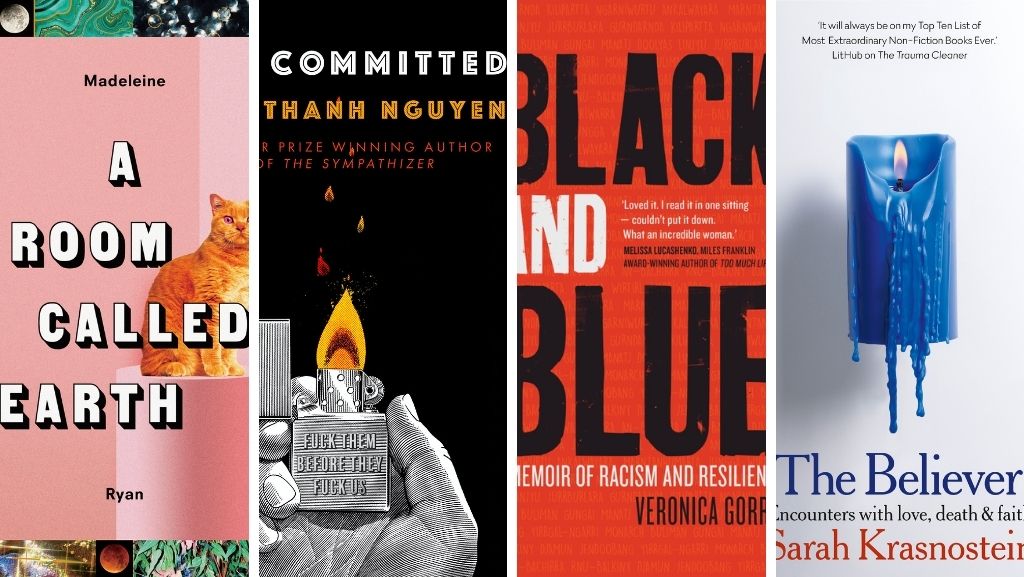Book Reviews: A Room Called Earth, The Committed, Black and Blue, The Believer
