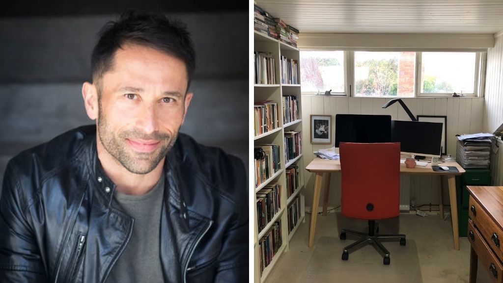 Mark Brandi shares his workspace and writing practice
