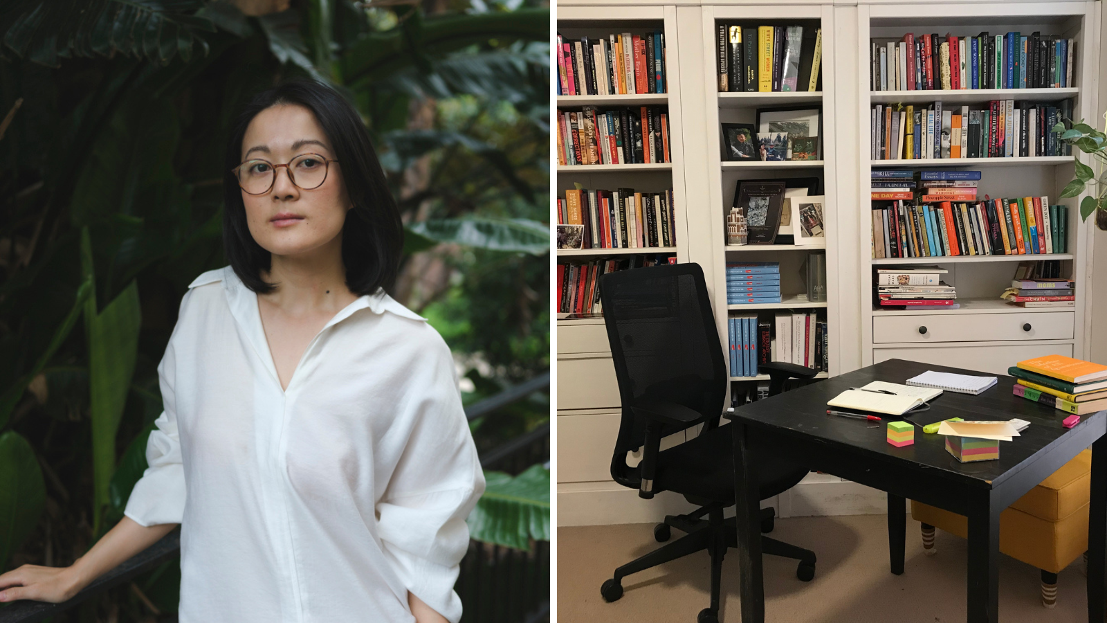 Jessie Tu shares her workspace and writing practice